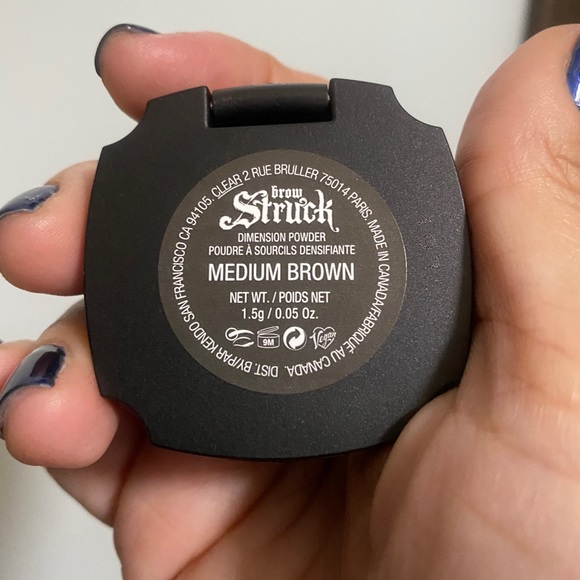 Kat Von D Brow Struck Powder- Medium Brown BNWT - Picture 6 of 6